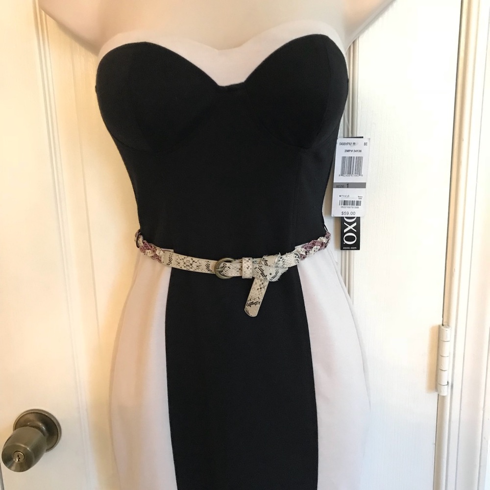 XOXO Strapless Dress